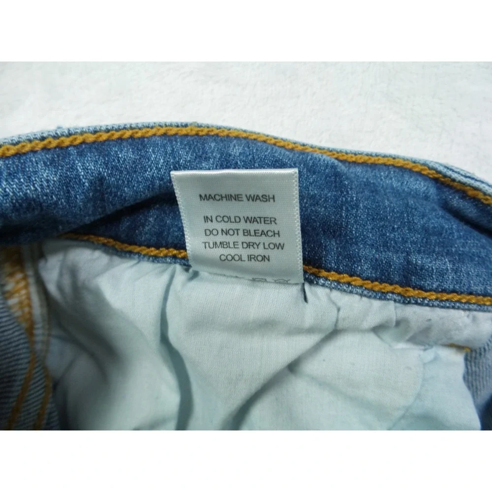 Judy Blue Jean Shorts Womens Size 2XL Blue Denim Cut-Off Hight Rise Stretch